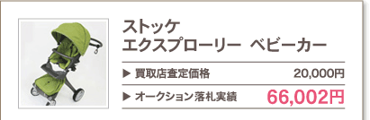 ストッケ エクスプローリー ベビーカー